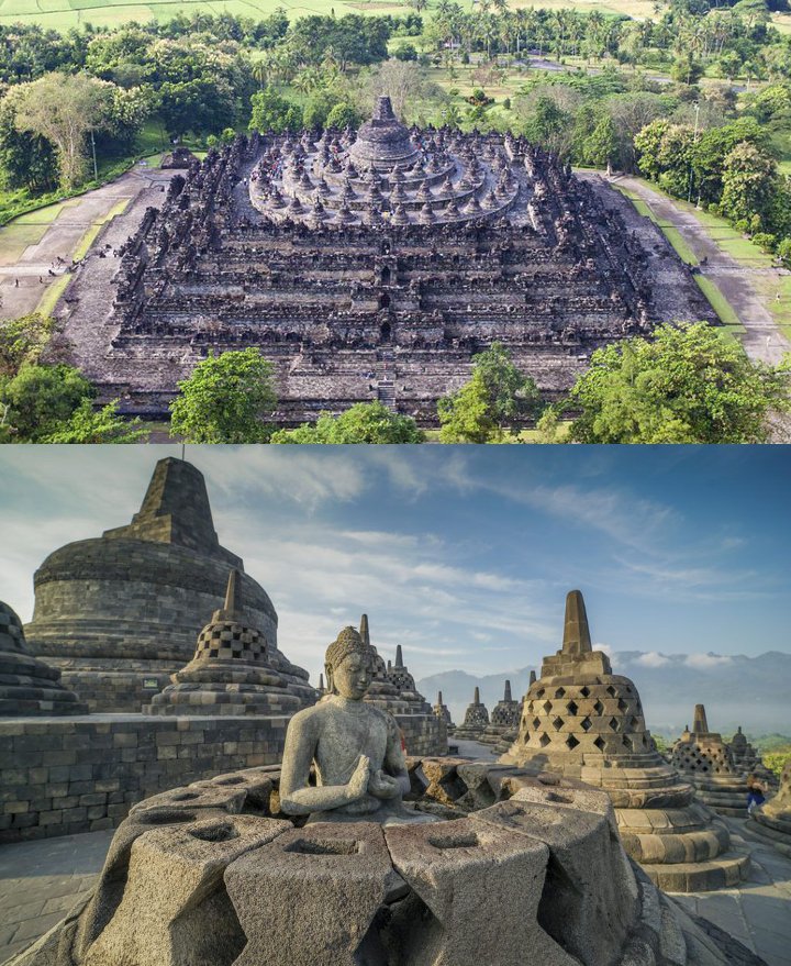 Candi Borobudur Situs Peninggalan Budha Terbesar