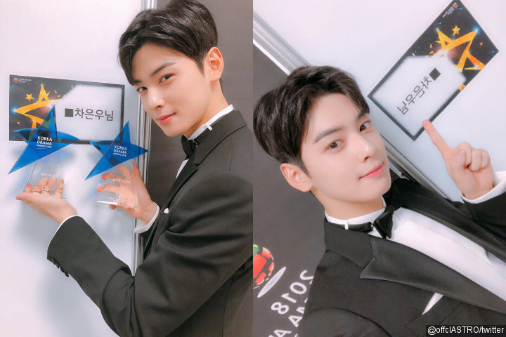 Cha Eunwoo (Best New Actor dan Hallyu Star)