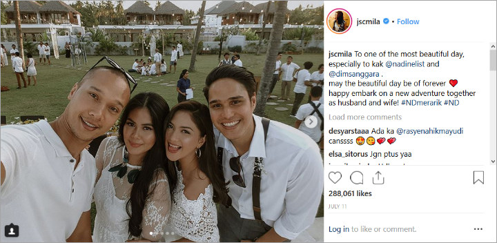 Jessica Mila Putus dengan Mischa Chandrawinata