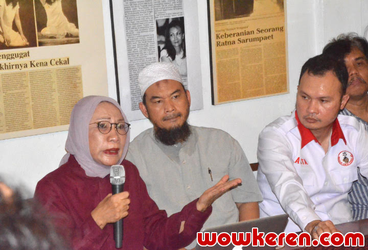 Ratna Sarumpet Gigih Menjelaskan Penyebab Wajahnya Babak Belur di Foto yang Beredar