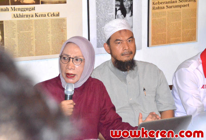 Kepada Awak Media, Ratna Sarumpaet Mengaku Mengembangkan Sendiri Cerita Dianiaya