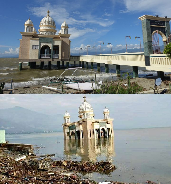 Masjid Arkam Babu Rahman yang Dikenal Sebagai Masjid Terapung