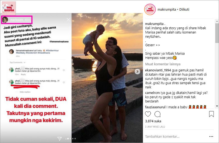 Body Shamming Marissa Nasution