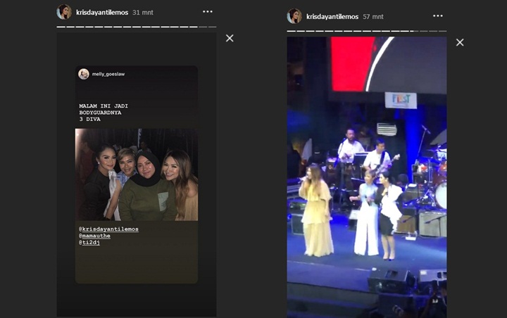 Krisdayanti di Gala Dana Palu