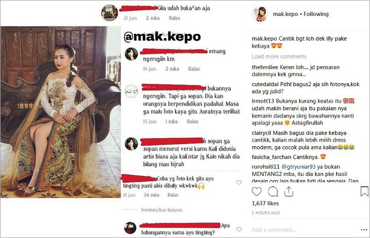 Penampilan Cantik Jadi Gadis Yogyakarta Dibully, Prilly ...