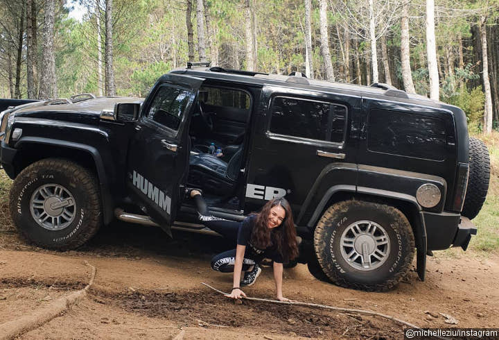 Gak Kepikiran, Michelle Zudith 'Falling Stars Challenge' Pakai Mobil Off-Road