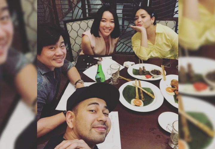 Raffi dan Nagita Makan Bersama Beberapa Teman 