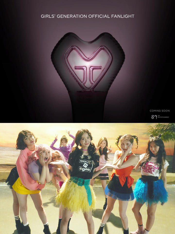 SNSD Rilis Desain Lightstick Resmi