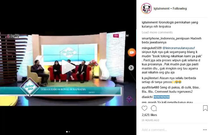 Hilda Vitria Ungkap Kronologi Berbeda