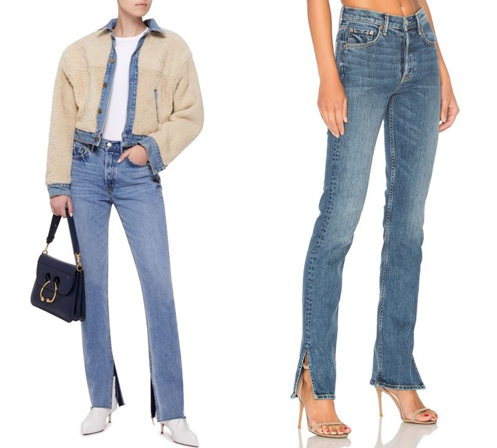 Slit Up Jeans yang Bisa Dibuat Sendiri di Rumah
