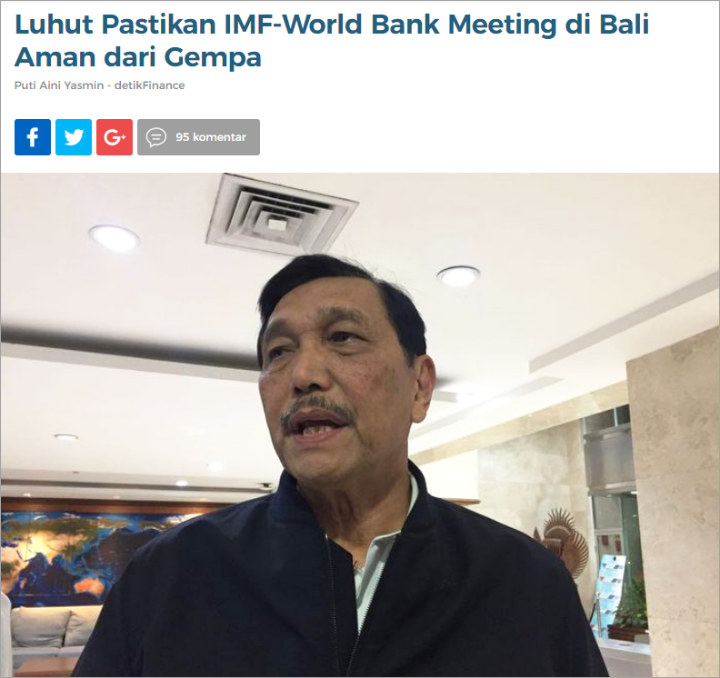 Menteri Luhut