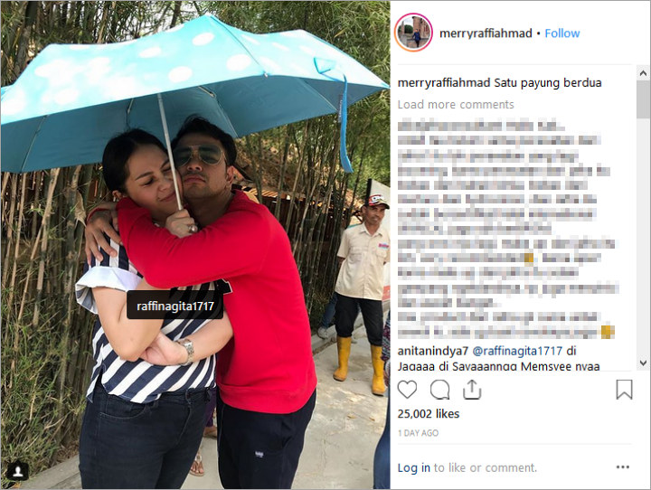 Foto Mesra Nagita dan Raffi