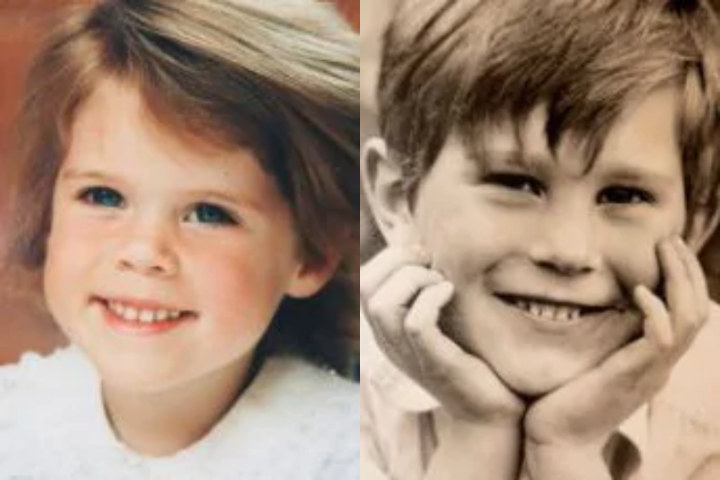 Foto Lawas Putri Eugenie dan Jack Saat Kecil