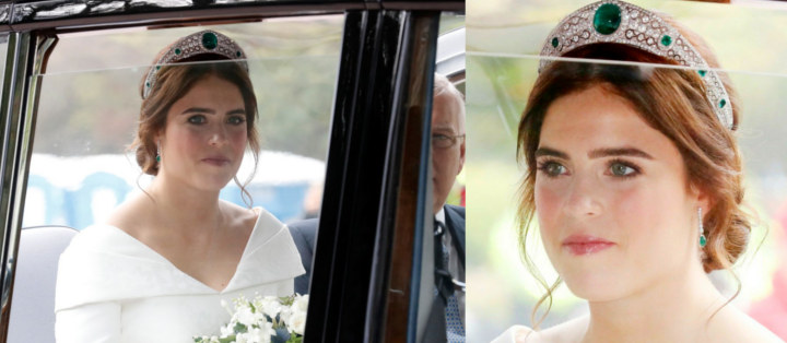 Putri Eugenie Mengenakan Tiara dari Queen Mother