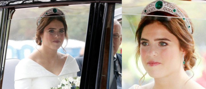 Putri Eugenie Mengenakan Tiara dari Queen Mother