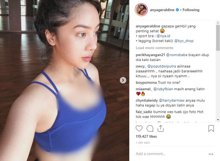 Rizky Febian Komentari Anya Geraldine