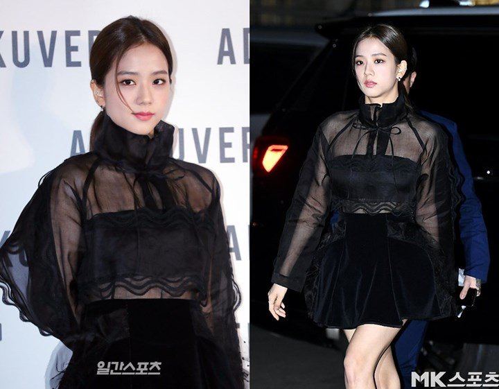 Pakai Baju Transparan Di Event Adekuver, Penampilan Seksi Jisoo Black Pink Jadi Sorotan