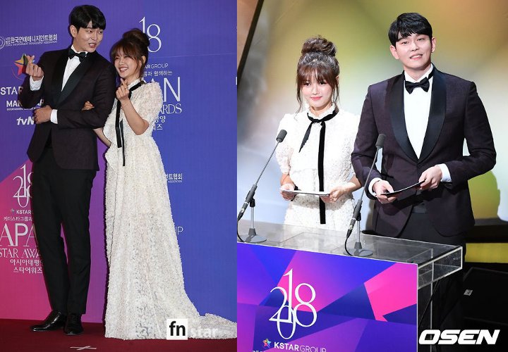 Pasangan Kim Yoo Jung dan Yoon Kyun Sang Ceria Bareng