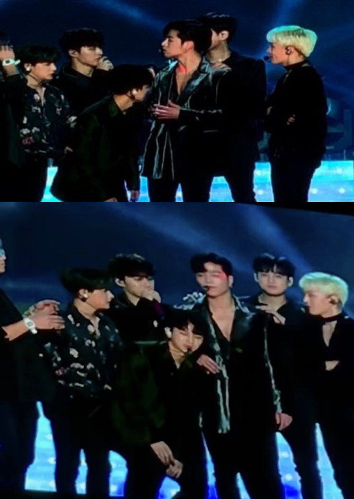 Junhoe iKON Jadi Sasaran Laser di SBS Super Concert, Netter Ngamuk