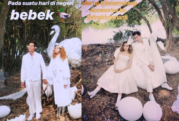 Jessica Iskandar-Richard Kyle Jalani Pemotretan Romantis, Fans Harap Foto Prewedding