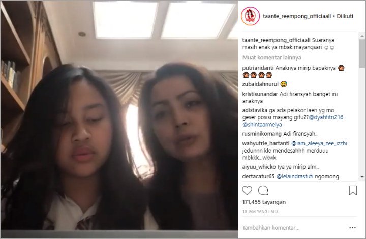 Dugaan Putri Mayangsari Bukan Anak Bambang, Nia Ramadhani 