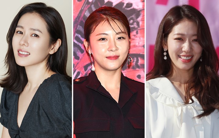 Son Ye Jin, Ha Ji Won dan Park Shin Hye Adu Cantik di Premiere Film Hyun Bin