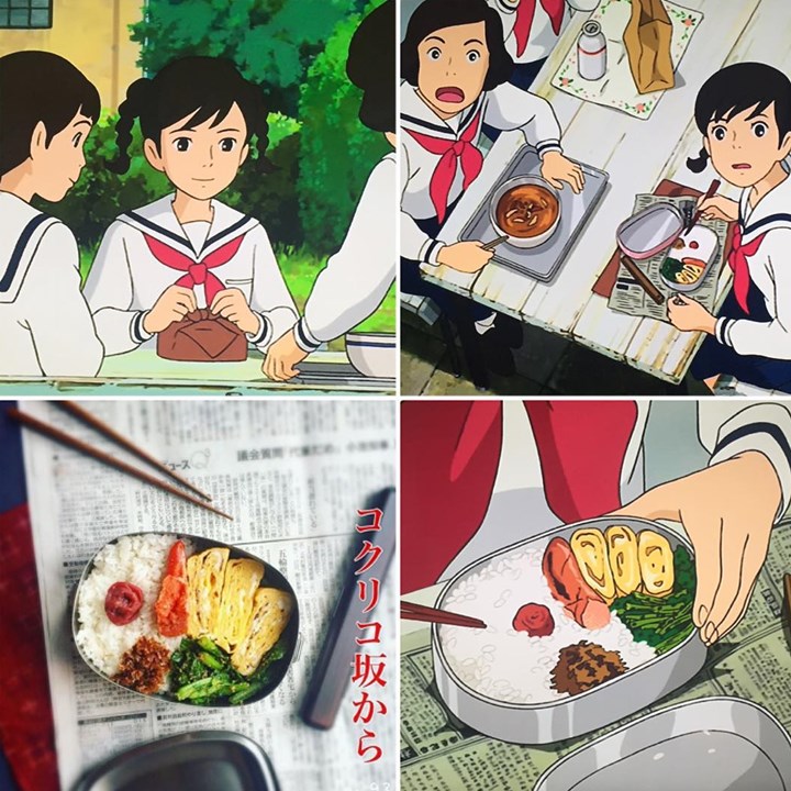 Bento Box dari 'Up on Poppy Hill'