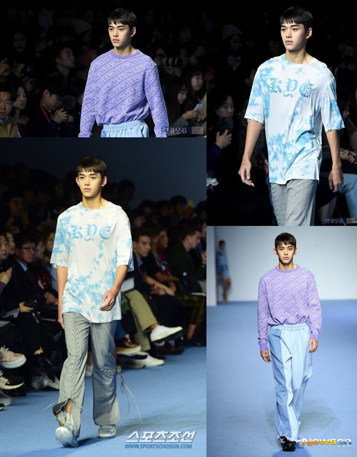 Lucas NCT di Seoul Fashion Week