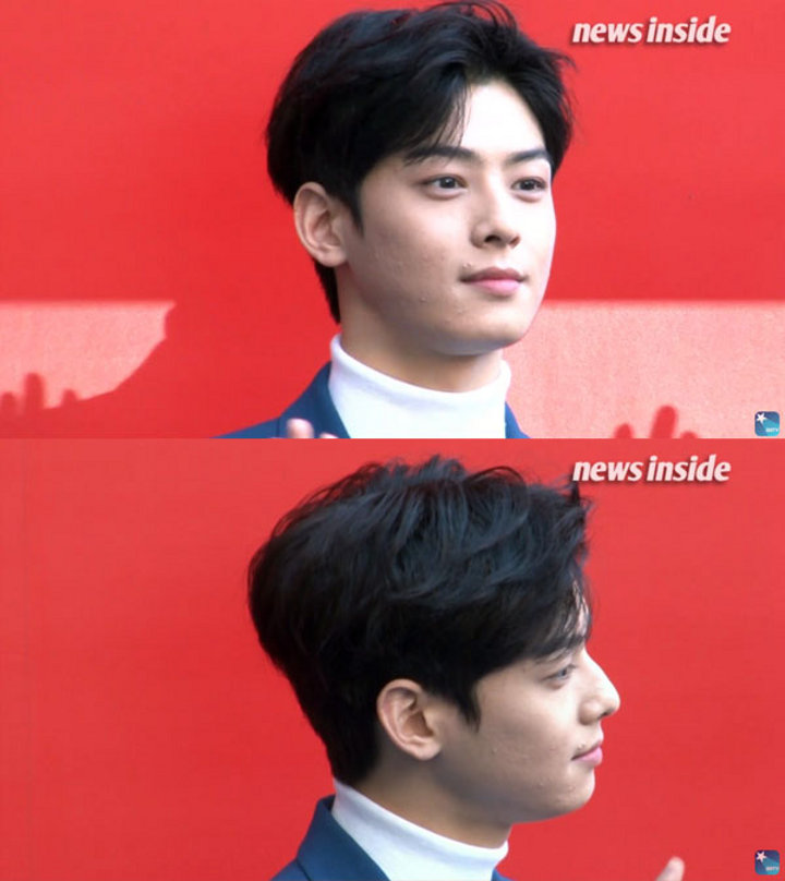 Wajah Jerawatan Cha Eunwoo Saat Hadiri Seoul Fashion Week Jadi Sorotan Fans