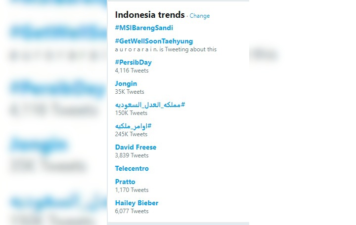 V Nangis Tak Bisa Perform Maksimal di Konser BTS, Tagar 'Get Well Soon Taehyung' Trending