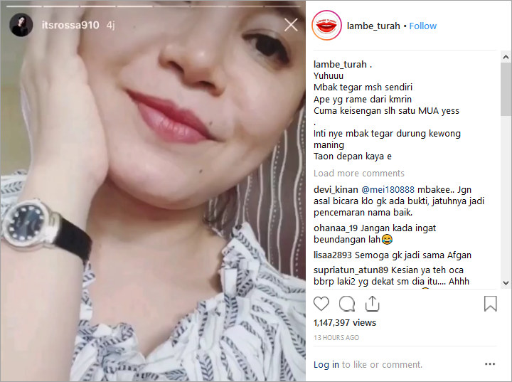 Klarifikasi Rossa Soal Isu Nikah