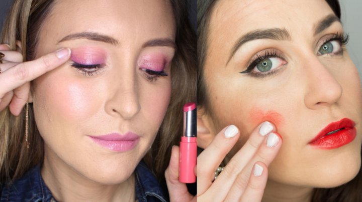 Penggunaan Lipstik dan Lipcream Sebagai Blush On Serta Eye
