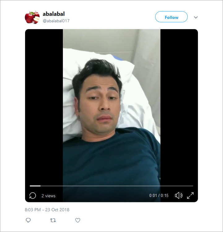 Raffi Ahmad Terbaring di Rumah Sakit