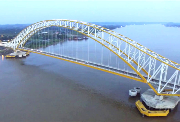 Jembatan Kutai Kartanegara yang Sempat Ambruk