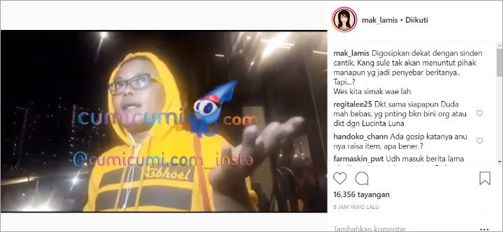 Nyatanya Bukan, Sule Bakal Tuntut Penyebar Gosip Pacari Pesinden Cantik?