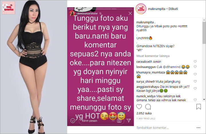 Dewi Sanca Janji Foto Lebih Hot