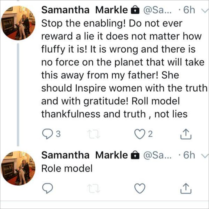 Respon Samantha Markle terhadap pidato Meghan