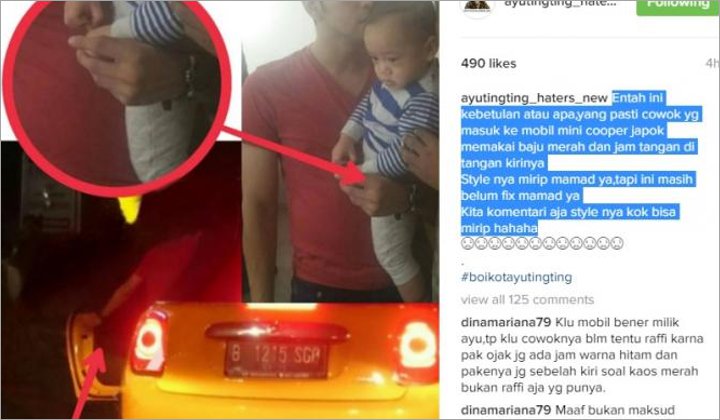 Isu Mini Cooper Hadiah Raffi Buat Ayu