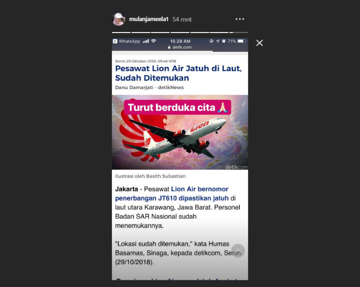 Lion Air Jatuh