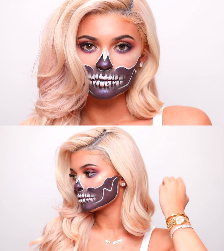 Kylie Jenner - Spooky Skeleton