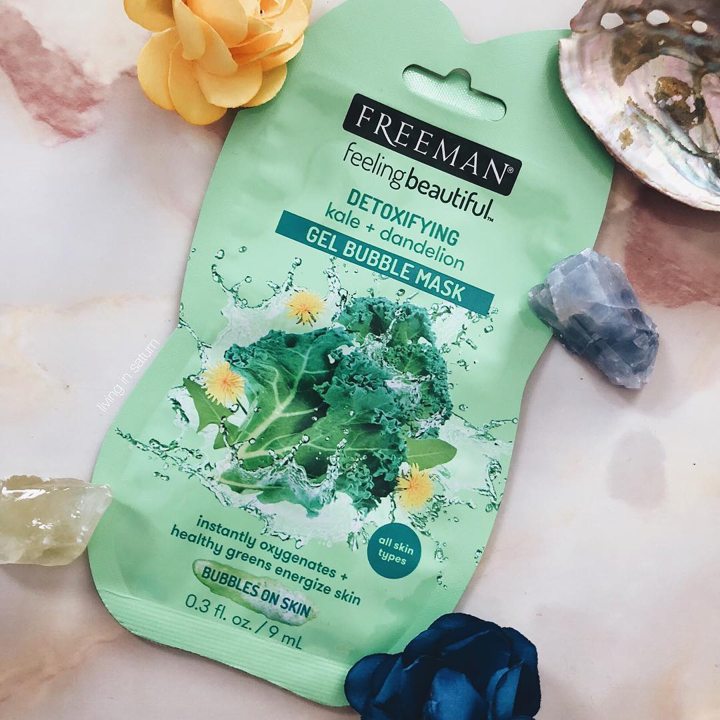 Freeman Detoxifying Kale + Dandelion Gel Bubble Mask