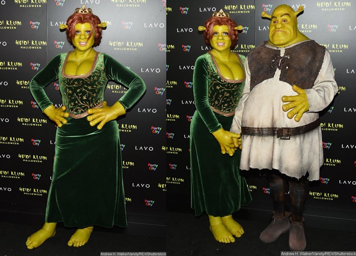 Momen Halloween Heidi Klum