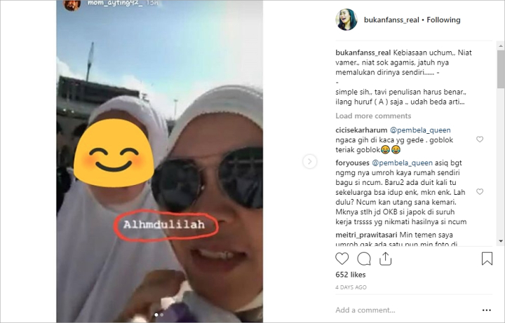 Ibu Ayu Ting Ting