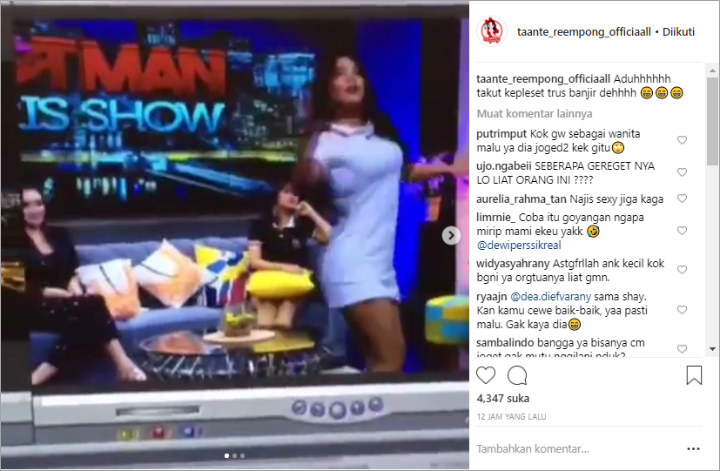 Meldi Joget Erotis Di Acara Hotman Paris