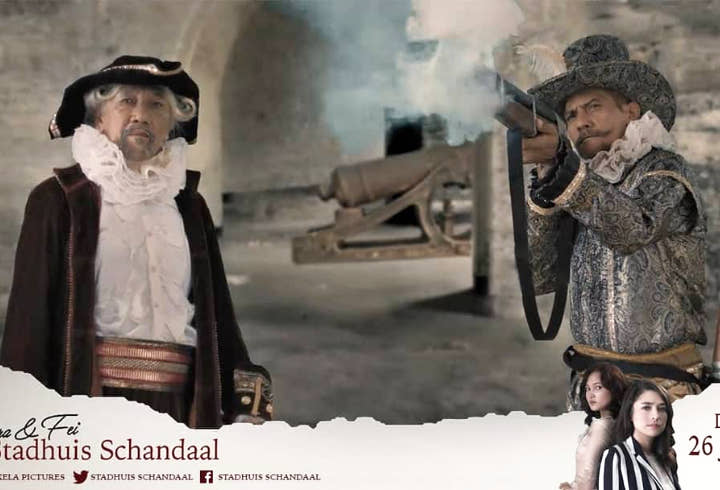 George Taka Bersama Pengawal Kepercayaan dalam Film