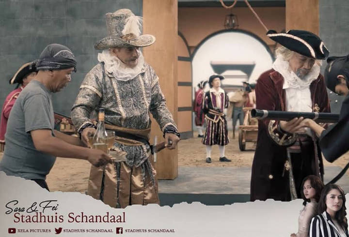 Kostum George Taka di Film 'Sara & Fei Stadhuis Schandaal'