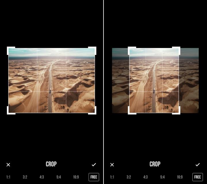 Atur Ukuran yang Diinginkan dengan Cropping