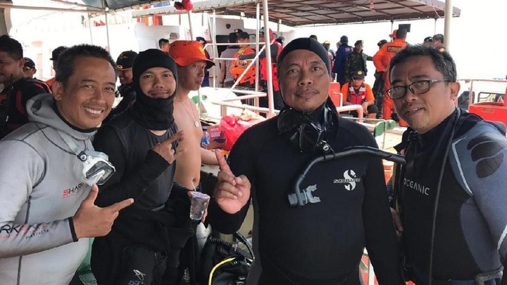 Bersama dengan Teman-Teman Ikut Membantu Pencarian Lion Air JT 610 yang Jatuh