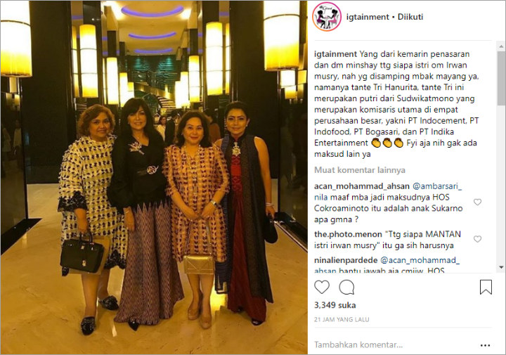 Mantan Istri Irwan Mussry, Suami Maia Estianty