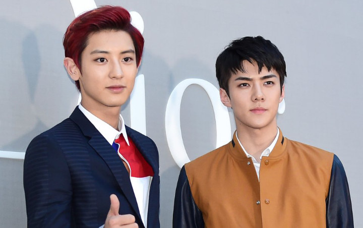 EXO Jadi Artis Korea Pertama yang Dapat Filter Resmi Instagram, Kocaknya Chanyeol - Sehun Nyoba